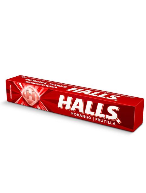 Drops Halls Morango Novo Formato - Adams