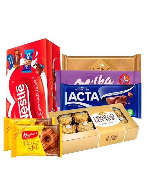 Kit Presente 4 - Chocolates Sortidos
