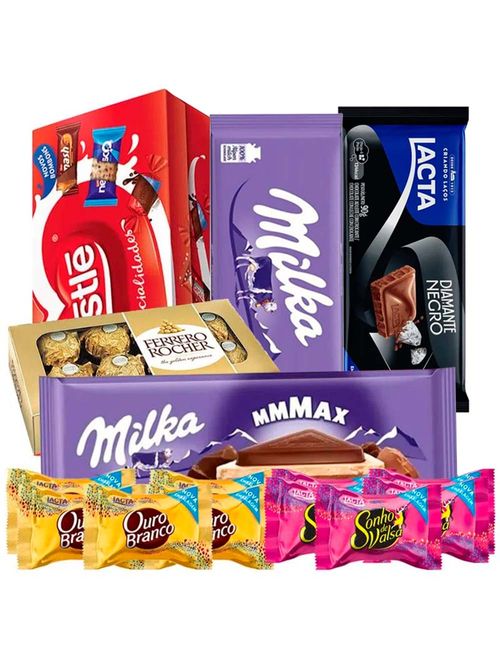 Kit Presente 5 - Chocolates Sortidos