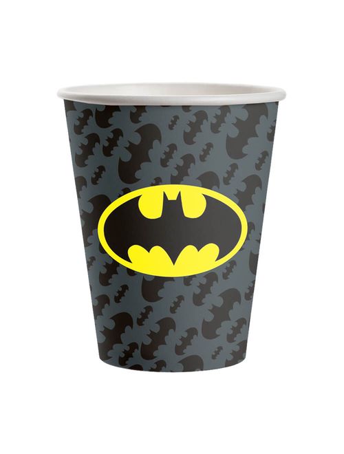 Batman Geek Copo de Papel c/8 - Festcolor