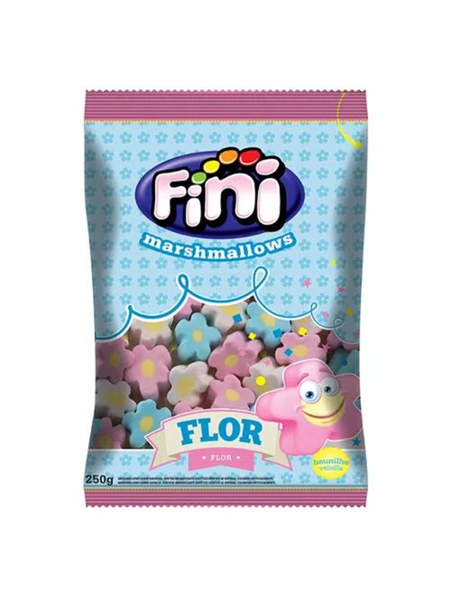 Marshmallow Flor Baunilha 250g - Fini