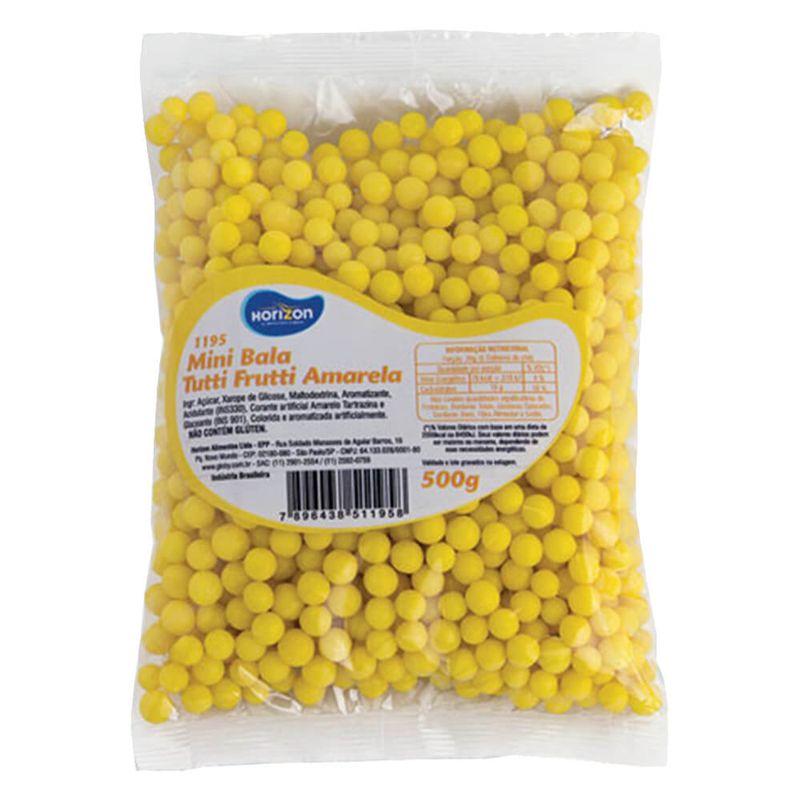 Mini-Bala-Amarela-Tutti-Frutti-500g---Horizon