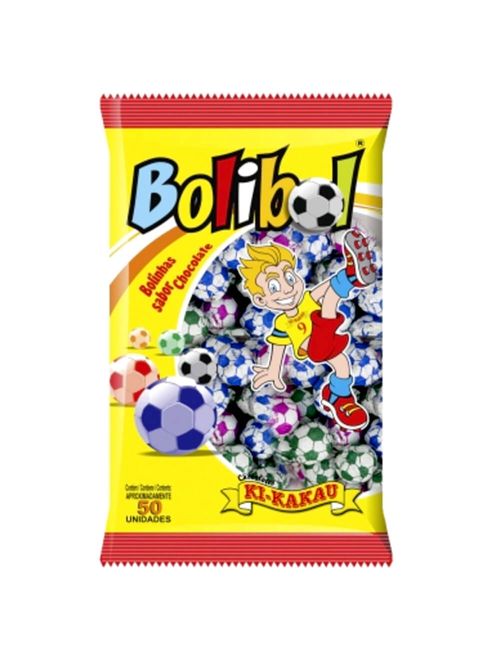 Bolinhas de Futebol Sabor Chocolate Bolibol 340g - Ki Kakau