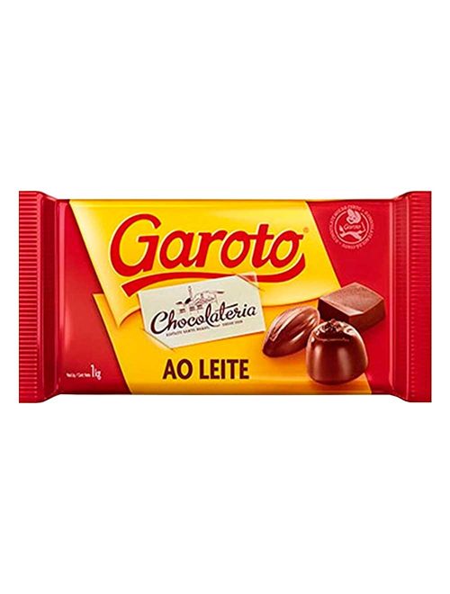 Barra de Chocolate ao Leite 1kg - Garoto