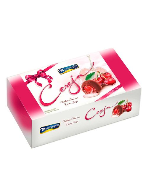 Bombom Cereja Ao Licor 94g - Montevérgine