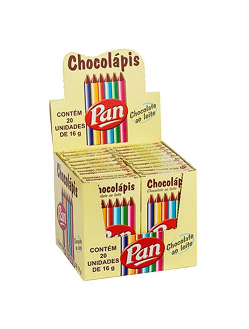 Chocolate Chocolápis c/20 - Pan