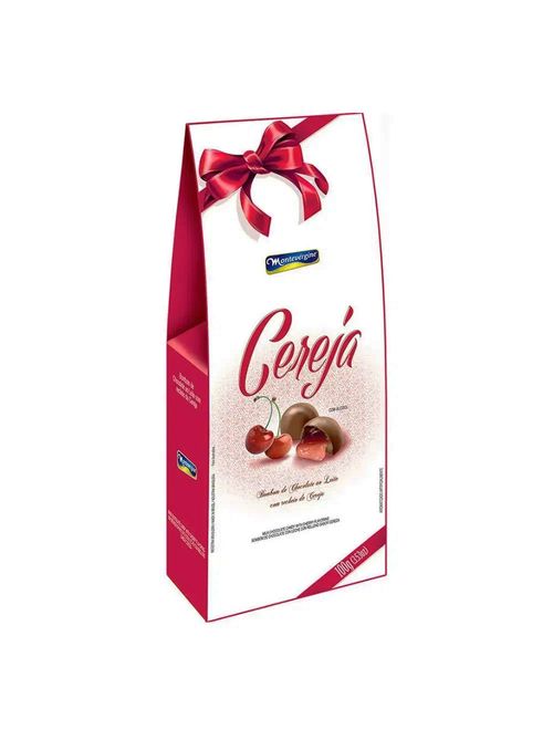 Bombom Cereja com Licor 100g - Montevérgine