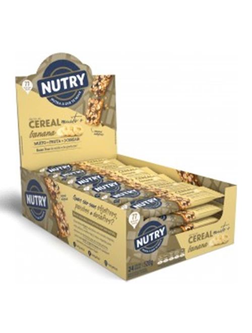 Barra de Cereais Nutry Banana c/24 - Nutrimental