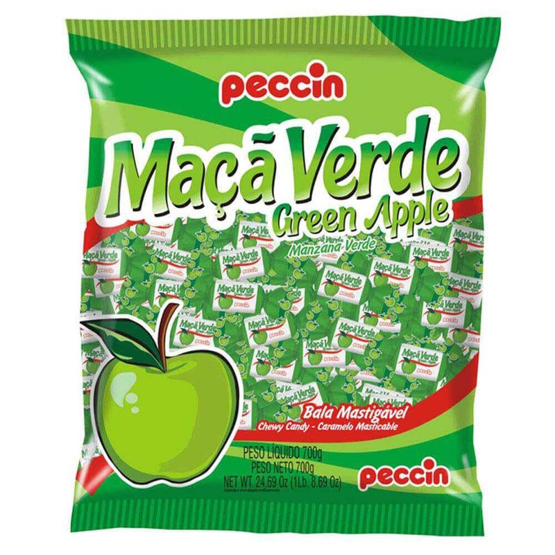 Bala-Mastigavel-Maca-Verde-Zaza-600g---Peccin