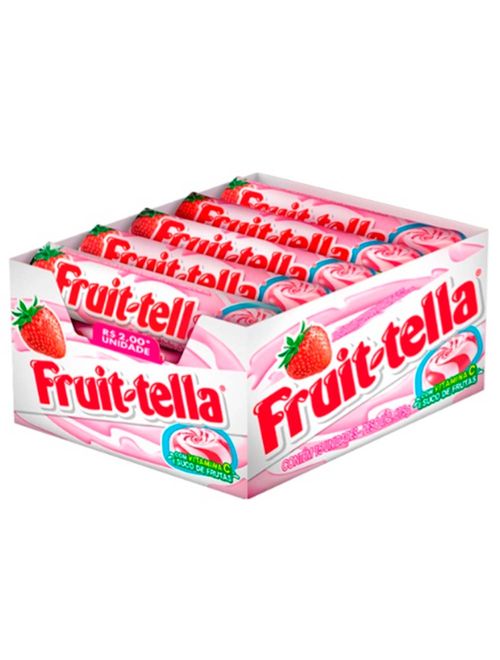 Bala Drops Fruittella Morango Creme c/15 - Perfetti