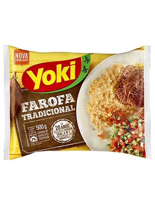 Farofa Pronta Tradicional 500g - Yoki