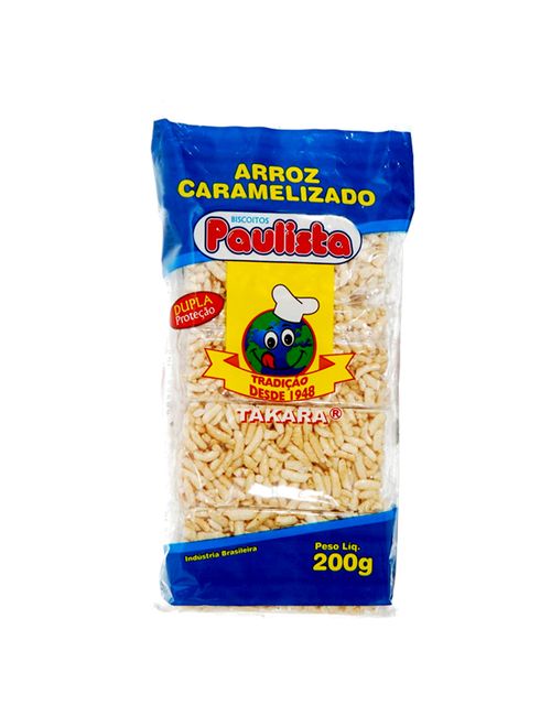 Arroz Caramelizado 200g - Paulista