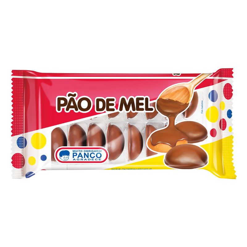 Pão de Mel com Chocolate Panco - Doce Malu