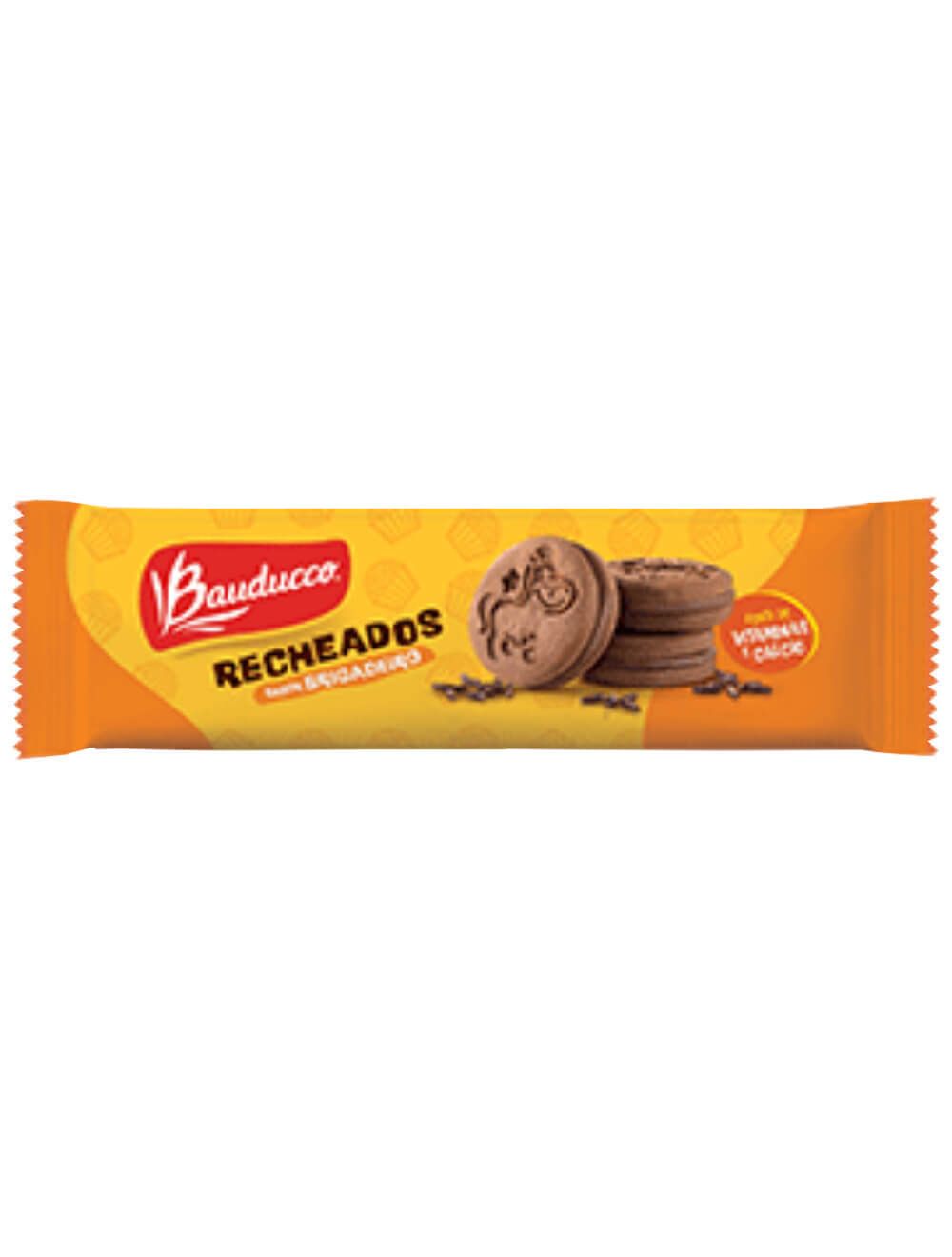 BAUDUCCO RECHEADINHO NO SABOR GOIABA E CHOCOLATE 