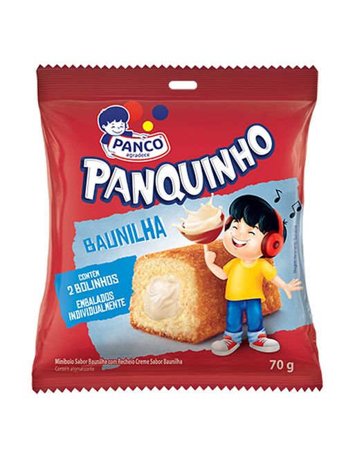 Mini Bolo Panquinho Baunilha c/2 - Panco