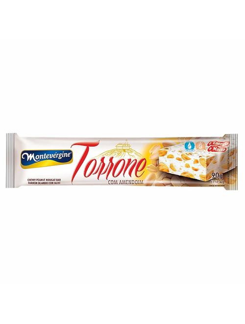 Torrone Amendoim 90g c/3 - Montevérgine