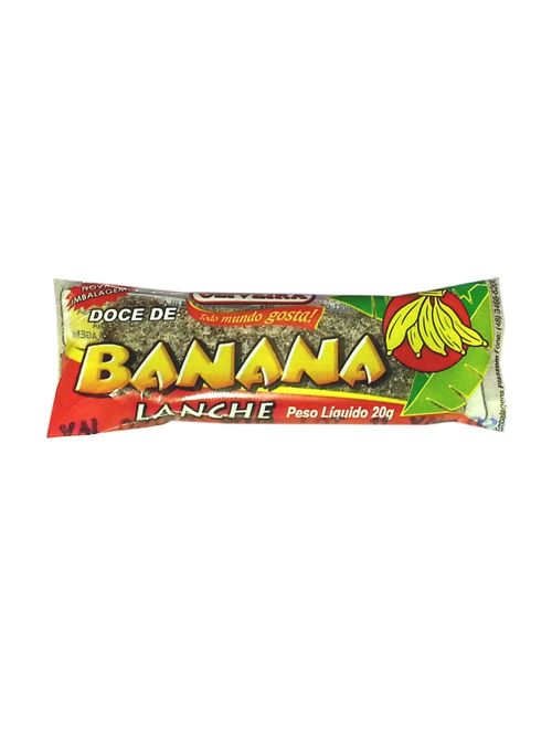 Doce de Banana Lanche 20g c/30 - Oliveira