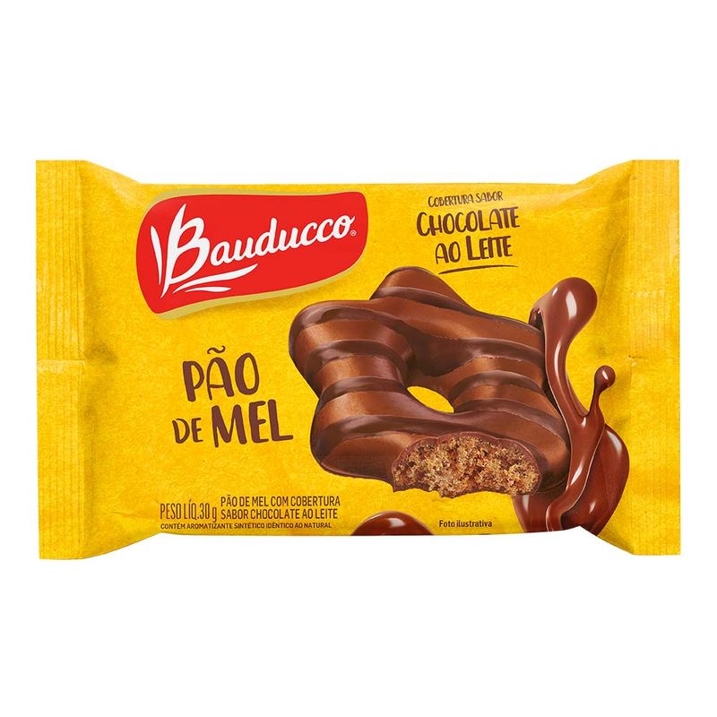 Pão de Mel 30g - Bauducco - Doce Malu