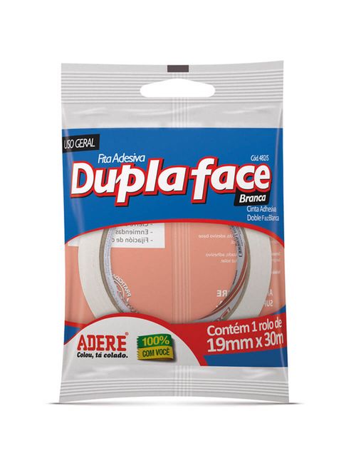 Fita Dupla Face 19mmx30m - Adere