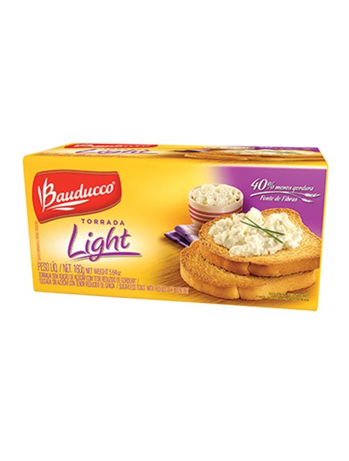 Torrada Bitost Light 160g - Bauducco