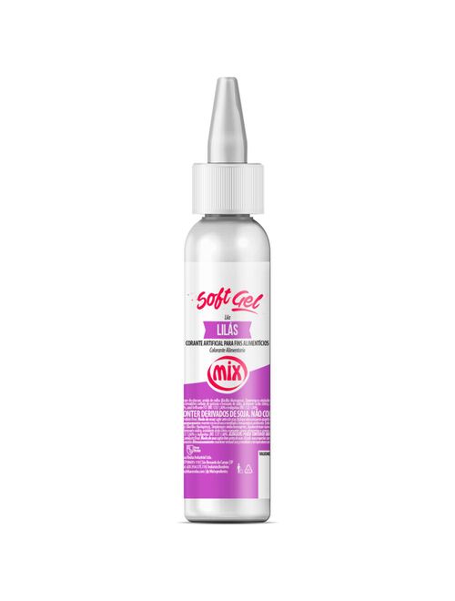 Corante Soft Gel Lilás 25g - Mix