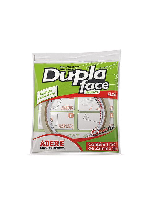Fita Dupla Face 22mm 10m Ref.459 - Adere