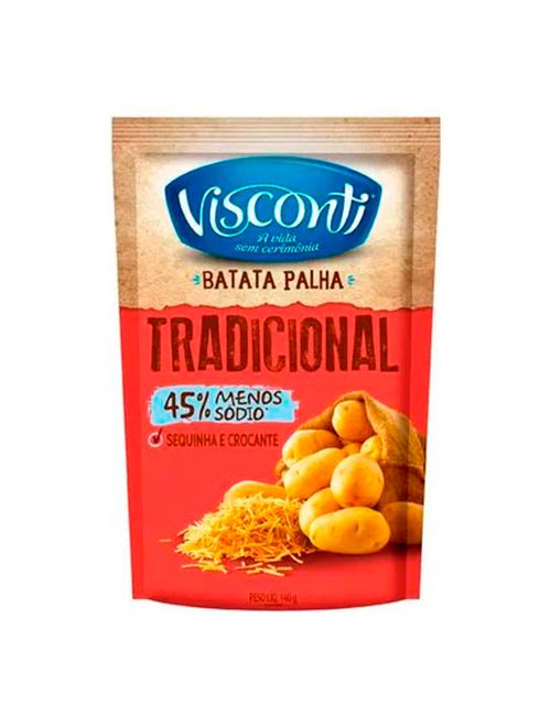 Batata Palha Tradicional 140g - Visconti