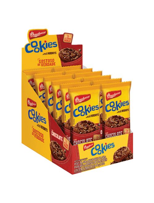Biscoito Cookie Chocolate 40g c/12 - Bauducco