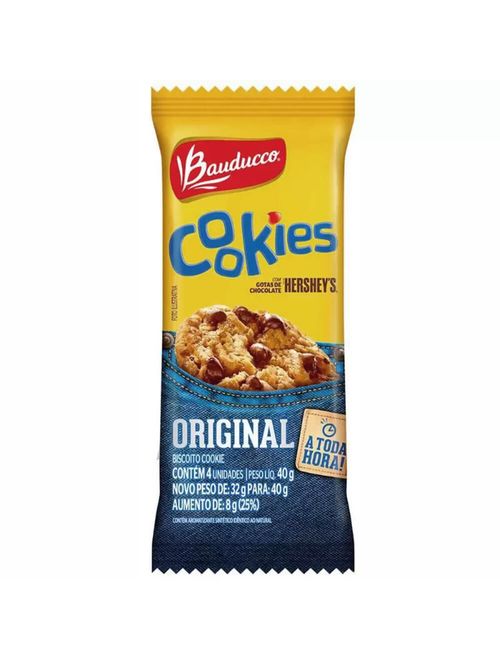 Biscoito Cookie Original 40g c/12 - Bauducco