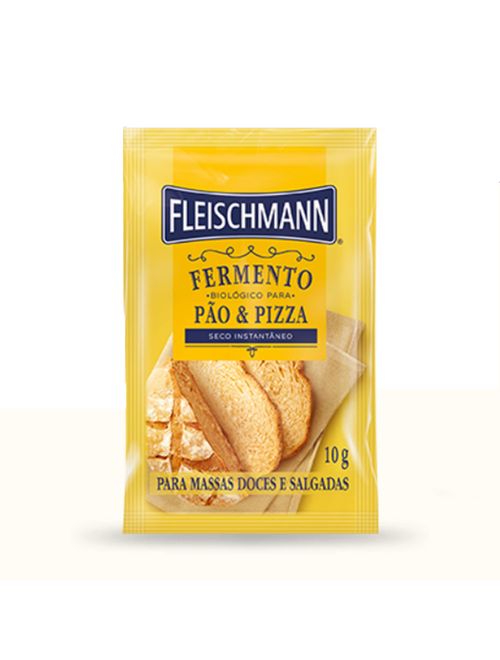 Fermento Biológico 10g - Fleischmann
