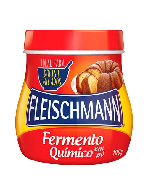 Fermento em Pó Químico 100g - Fleischmann
