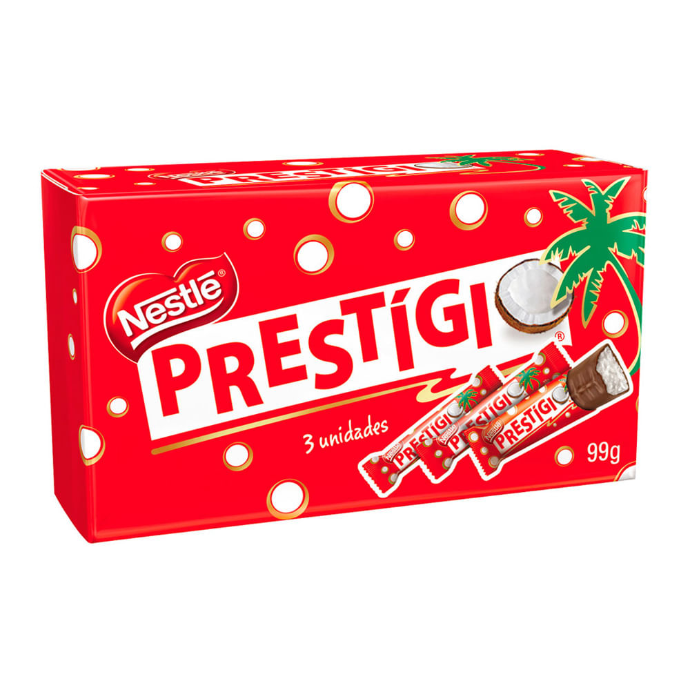 Chocolate Prestigio 33g c/3 - Nestlé