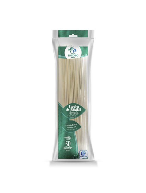 Espeto Bambu Grande c/50 - Theoto