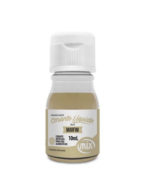 Corante Líquido Marfim 10ml - Mix