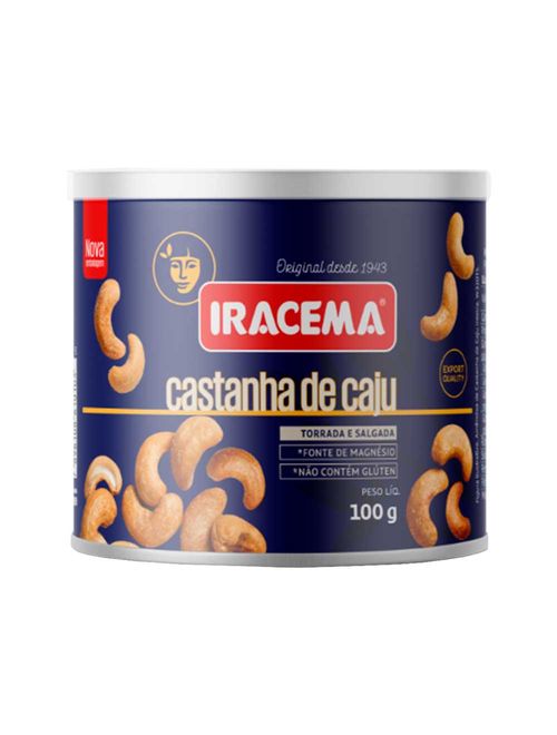 Castanha de Caju Selecionada 100g - Iracema