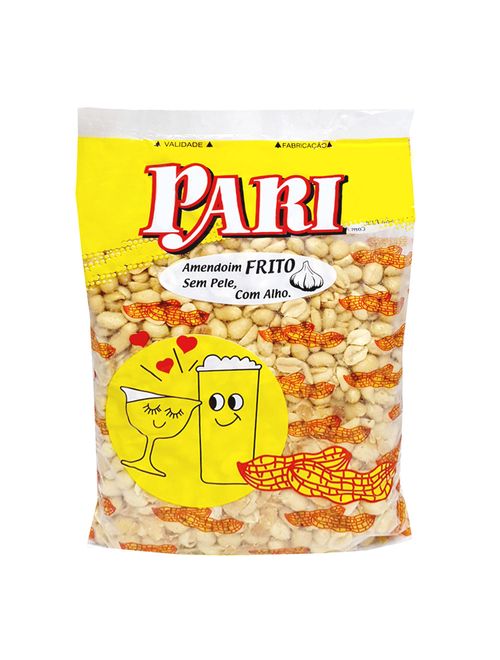 Amendoim Frito sem Pele com Alho 1kg - Pari