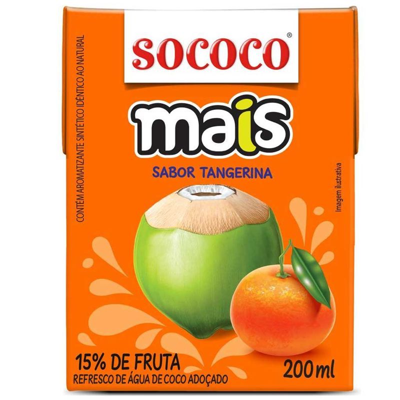 Agua-de-Coco-Sabor-Tangerina-200ml---Sococo