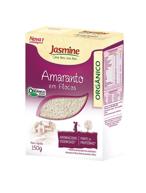 Amaranto em Flocos 150g - Jasmine