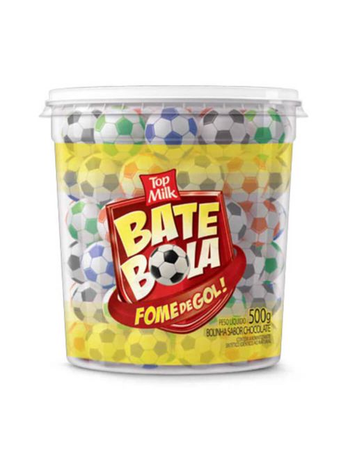 Bolinhas Sabor Chocolate Bate Bola 500g - Top Cau