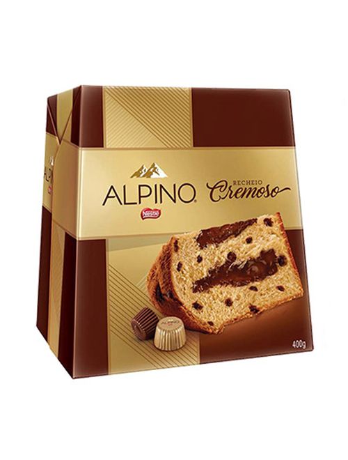 Panettone Recheio Creme Alpino 400g - Nestlé