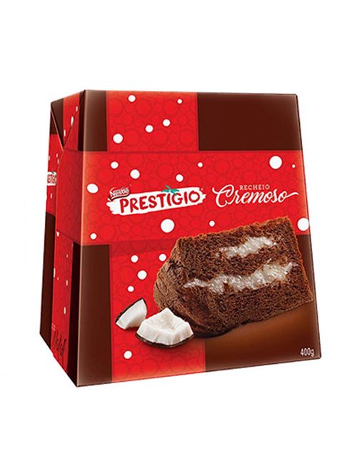 Panettone Recheio Cremoso Prestígio 400g - Nestlé