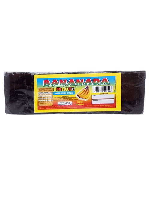 Bananada Lisa Mariola c/25 - Unidoce