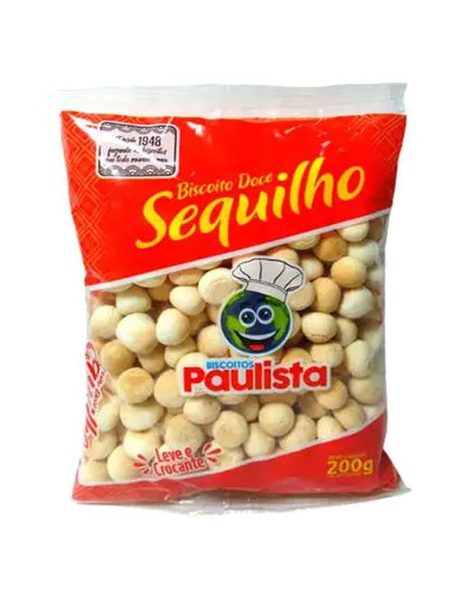 Biscoito Doce Sequilho 200g - Paulista