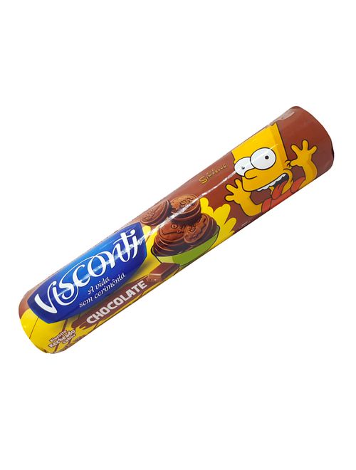 Biscoito Recheado Chocolate 125g - Visconti