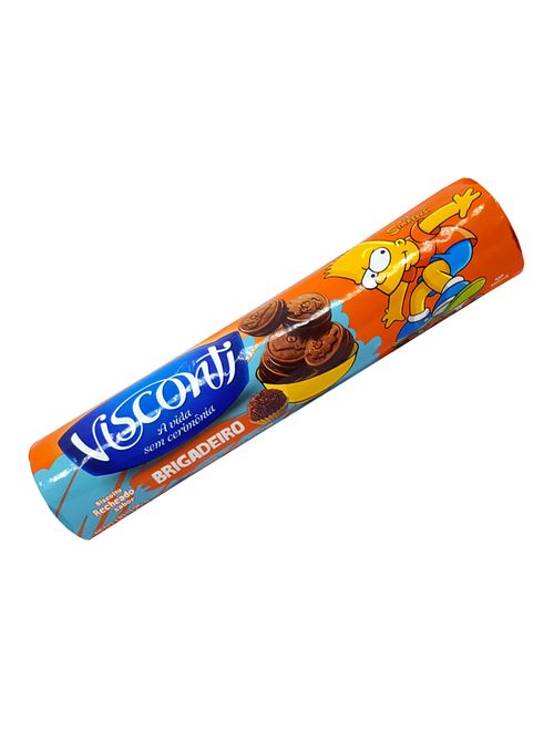 Biscoito Recheado Brigadeiro 125g - Visconti