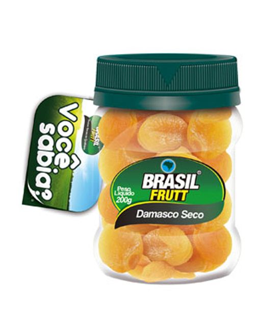 Damasco Seco 200g - Brasil Frutt