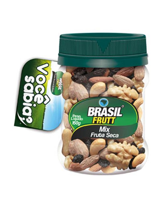 Mix Frutas Secas 150g - Brasil Frutt