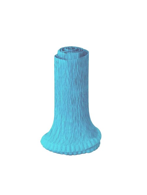 Babado Crepom Azul Claro 1 2m - Laleti