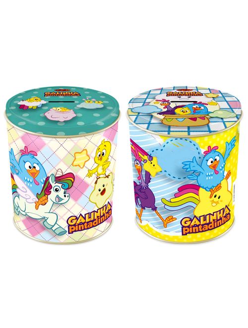 Lata Butter Cookies Galinha Pintadinha 100g Unidade - Santa Edwiges