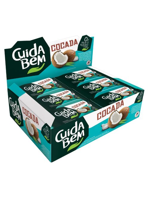 Cocada Zero c/24 - Cuida Bem
